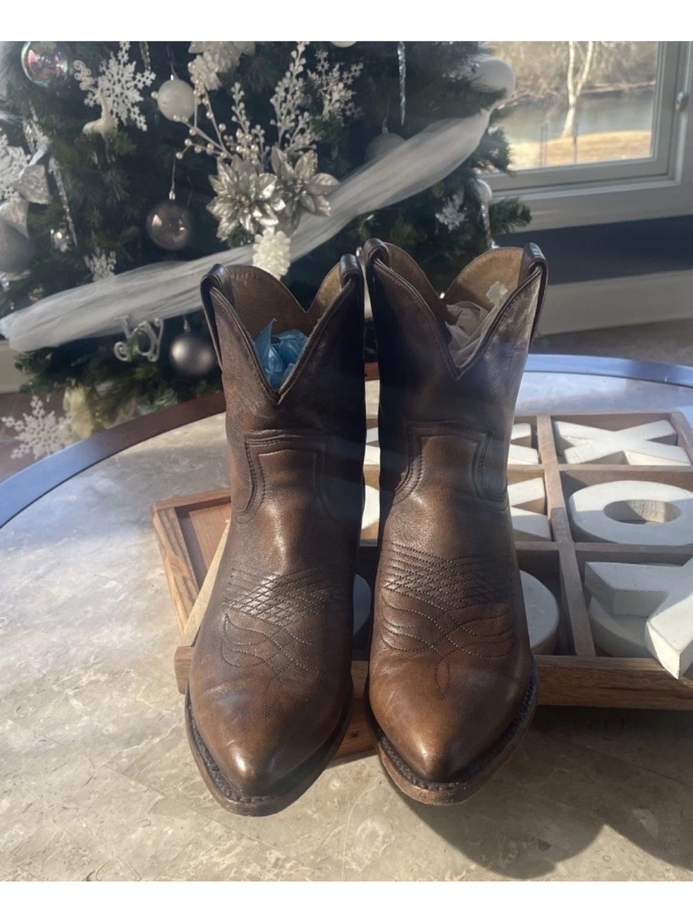 Frye Billy Pull-On Leather  Boots 7.5 $379 - Picture 8 of 13